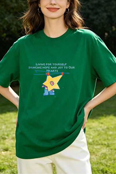 Fleck Womens T Shirts Living For Yourself Bringing Hope And Joy To Our Hearts...