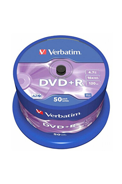Verbatim DVD+R 50/SET 4.7GB 16X 43550