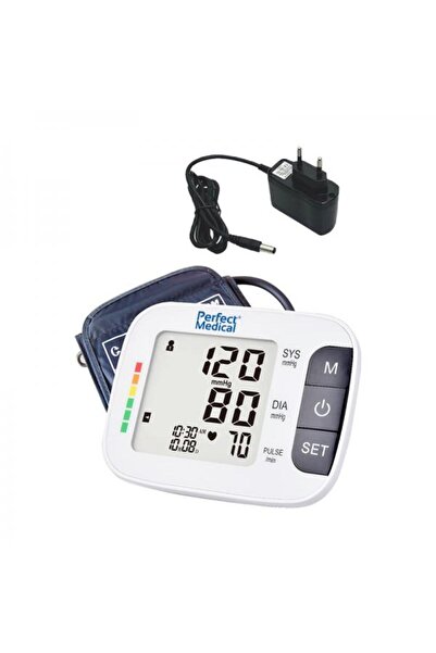 Perfect Medical ®   Tensiometru de braț cu adaptor de alimentare, senzori de ...