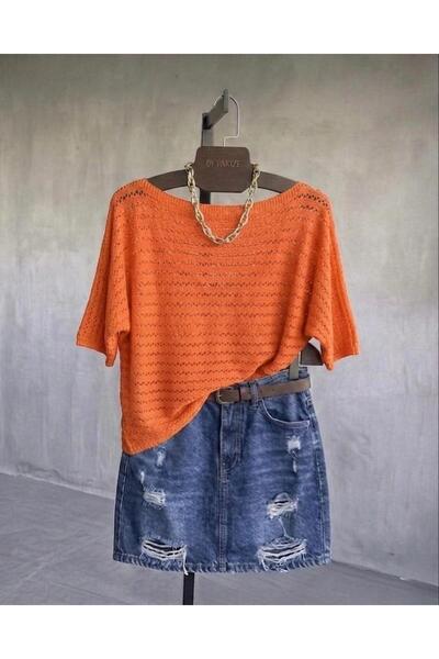 sumoda Women's Mercerized Knitted Loose Thin Spring/Summer Blouse
