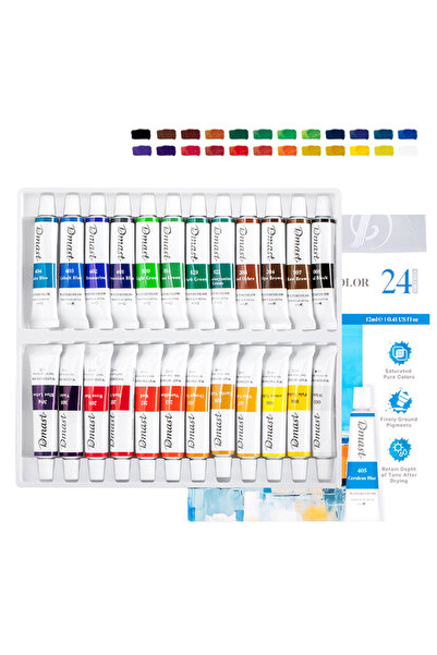 DMAST Acuarelă Tempera 24 Culori 12 ml de la Pebeo