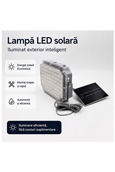 OEM Lampă LED Solară cu Panou Fotovoltaic Extern