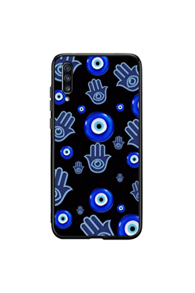Other Samsung A70 Eye in hand Black Glossy Θήκη