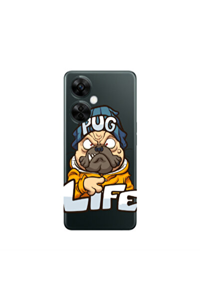 Other Oneplus Nord CE 3 Lite 5G Pug Life 2 Transparent Silicone TPU Θήκη