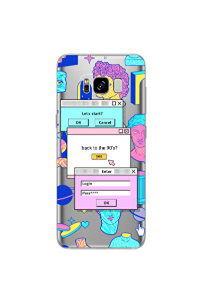 Other Samsung S8 Plus Enter Login Transparent Silicone TPU Θήκη