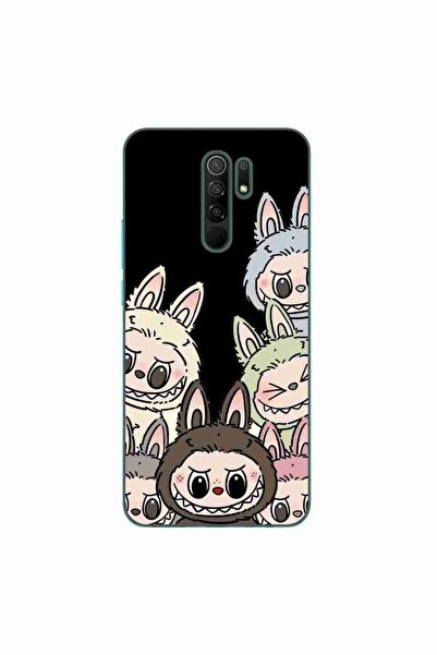 OEM Husa compatibila cu Xiaomi Redmi 9 Silicon Gel Tpu Model Labubu Pattern B...