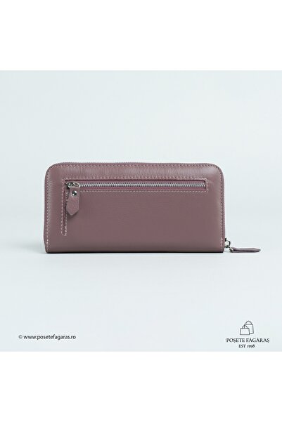 Posete Fagaras Luana Leather Wallet - Light Brown, Genuine Leather Wallet , W...
