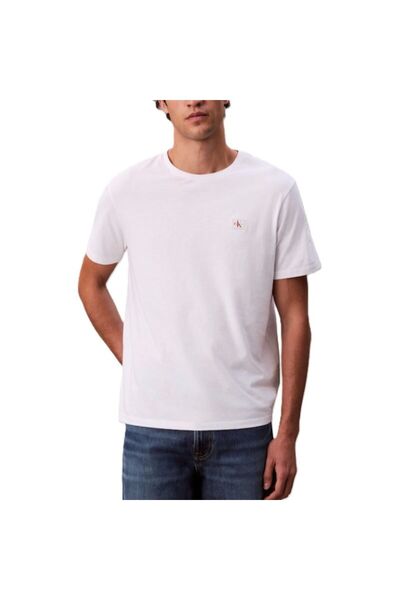 Calvin Klein Tricou SS 30S JERSEY EASY MONOGRAM PUFF