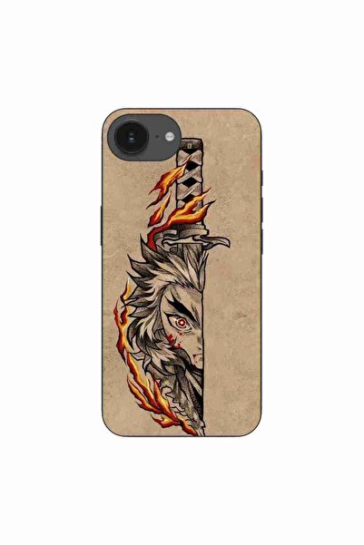 OEM Husa compatibila cu Apple iPhone 16e Silicon Gel Tpu Model Demon Slayer R...