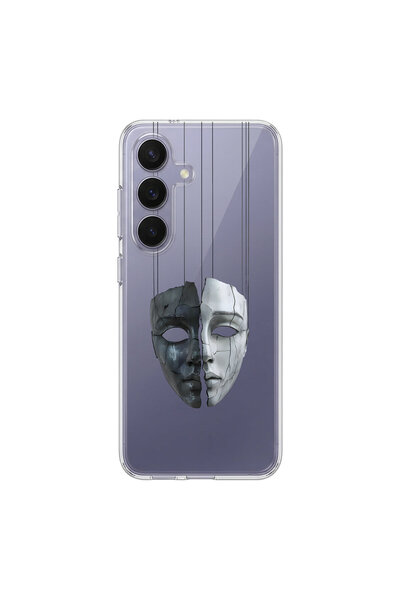 PPKin Samsung Galaxy S26 Plus Compatible Aesthetic Face 7 Design Transparent ...