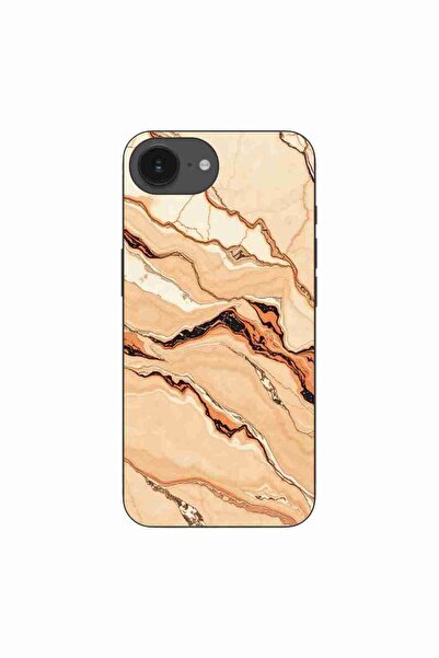 OEM Husa compatibila cu Apple iPhone 16e Silicon Gel Tpu Model Desert Stone M...