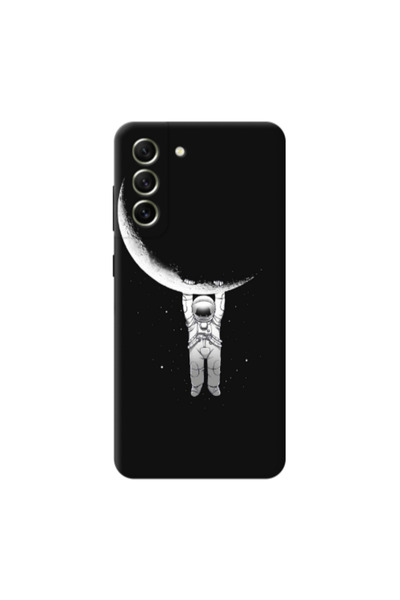 Other Samsung S22 Swinging on the moon Transparent Silicone TPU Θήκη