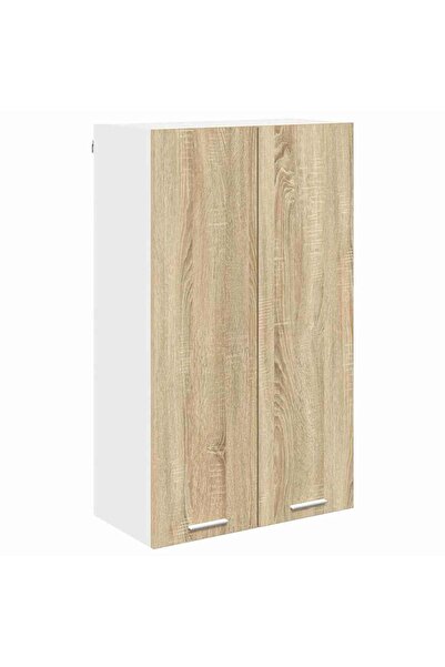 vidaxl Dulap suspendat Stejar Sonoma 60 x 31 x 100 cm Lemn compozit
