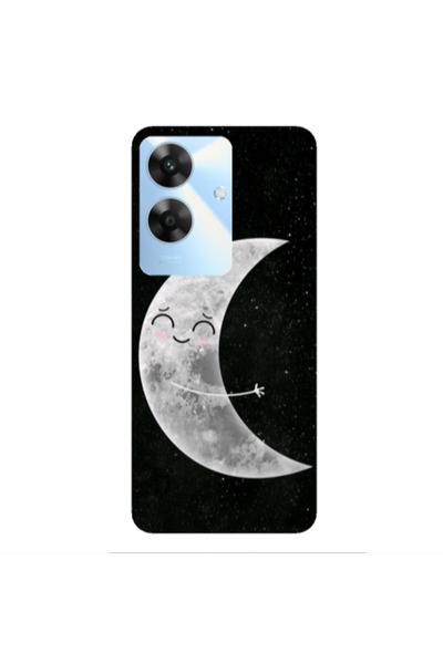 Other Realme Note 60 Half Moon Transparent Silicone TPU Θήκη