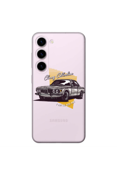 Other Samsung S23 Classy Collection Transparent Silicone TPU Θήκη