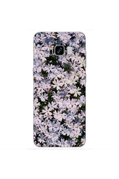 Other Samsung S8 Plus Flowers white Transparent Silicone TPU Θήκη