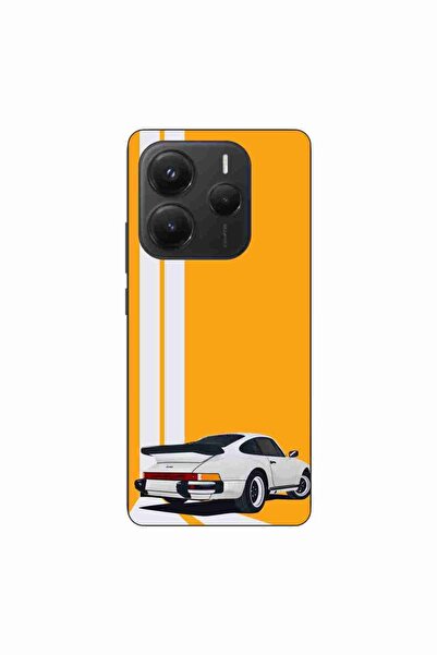 OEM Калъф, съвместим с Xiaomi Redmi Note 14 5G, силиконов гел TPU модел Porsc...