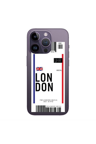 Other Apple iPhone 14 Pro Max London Arrival Transparent Silicone TPU Θήκη