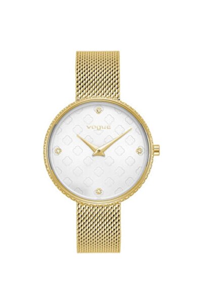 Vogue Ρολόι Γυναικείο της Vogue, Yellow Stainless Steel, κωδ 2020813841