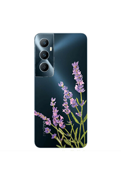 Other Realme C65 Flowers 8 Transparent Silicone TPU Θήκη