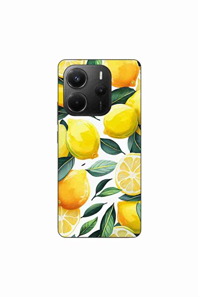 OEM Husa compatibila cu Xiaomi Redmi Note 14 4G Silicon Gel Tpu Model Lemons ...