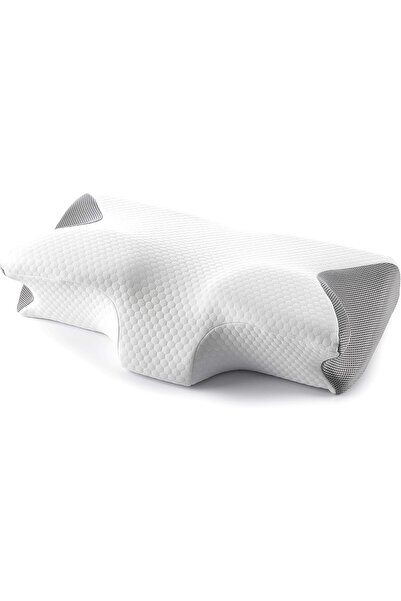 Ayawaska Orthopedic memory foam pillow, with cervical support, perforations f...