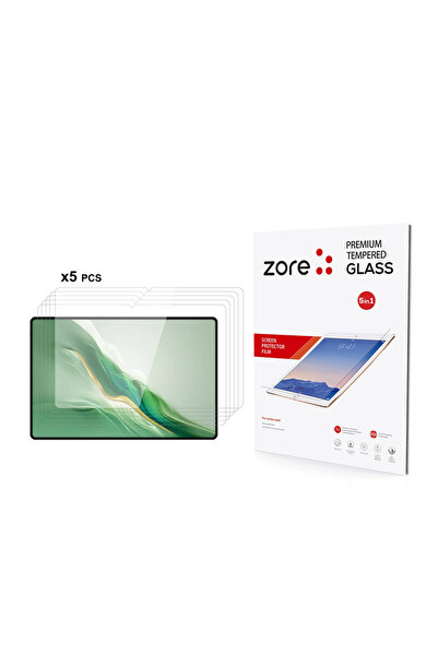 zore Honor Magic Pad 2 12.3 5in1 Tablet Tempered Glass Screen Protector
