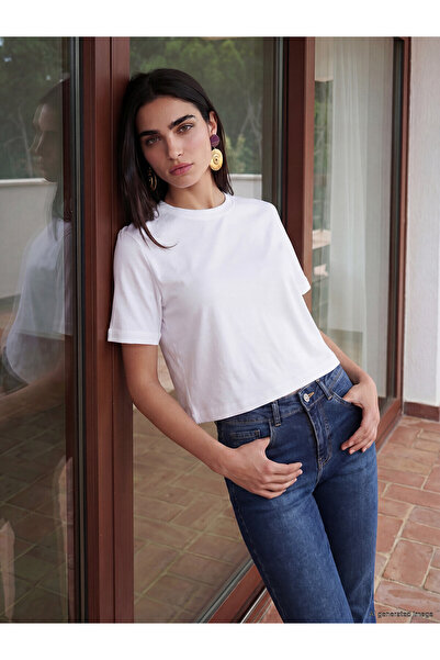 LC Waikiki Peak New Season 100% Cotton Women's T-Shirt