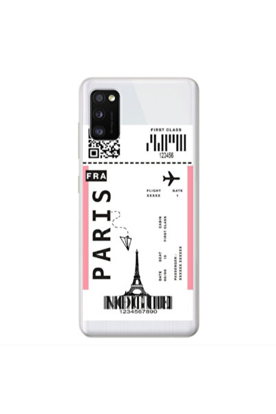 Other Samsung A41 Paris FRA Transparent Silicone TPU Θήκη