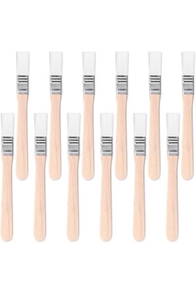Arabest Paint Brush,5 Inch,Trim,Soft Bristle,Wood Handle,12-Piece,0.5" Wide,W...