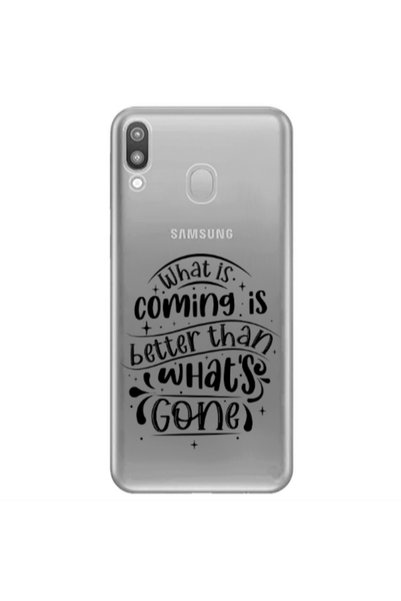 Other Samsung M20 What is coming Transparent Silicone TPU Θήκη
