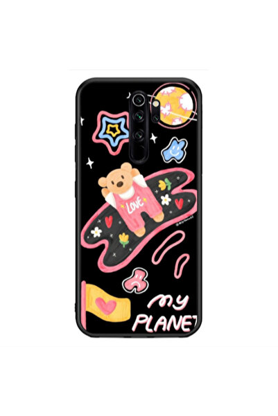 Other Xiaomi Redmi Note 8 Pro My planet Black Glossy Θήκη