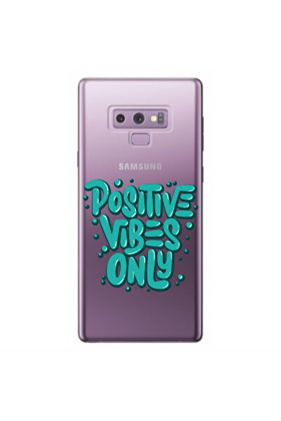 Other Samsung Note 9 Positive Vibes Only Transparent Silicone TPU Θήκη