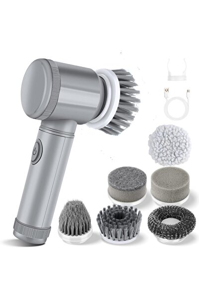 Arabest Electric Washing Brush,6 Brush Heads,USB Charging,Waterproof,for Bath...