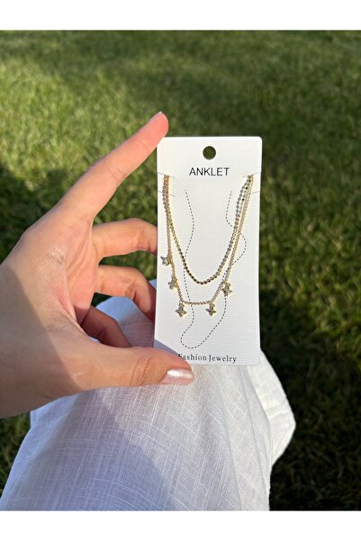Emine seker jewelry Kadın Gold Halhal