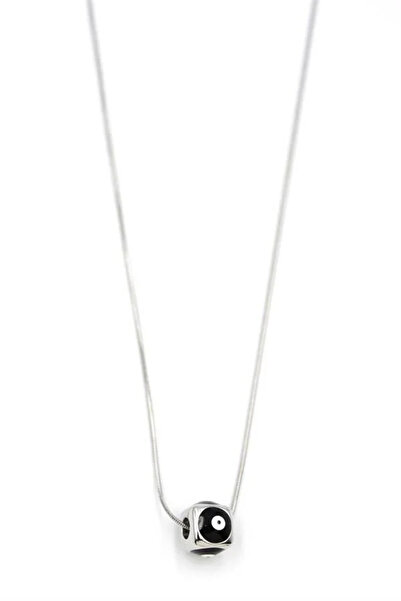 Marsilyan Nvdn- Ieg - Evil Eye Necklace - Silver Iegrs-Nvdn1
