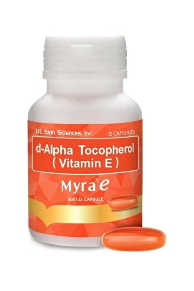 Myra E MYRAH Antioxidant Capsules Vitamin E and d-Alpha Tocopherols - 30 caps...