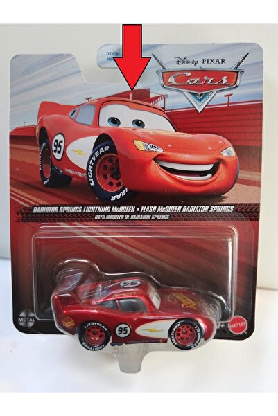 HOT WHEELS Arabalar Tekli Karakter Araçlar 1:55 Şimşek McQueen DXV29