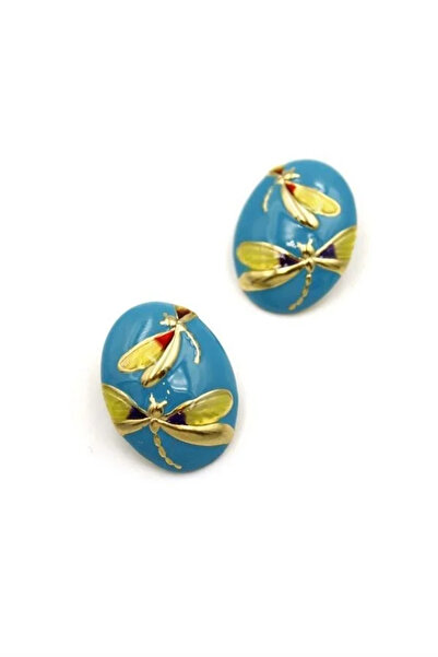 Marsilyan Nvdn- Ieg - Dragonfly Earrings - Blue Iegrs-Nvdn1