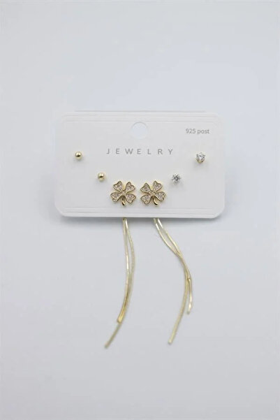 Marsilyan Nvdn- Ieg - Multiple Set Earrings - Gold Iegrs-Nvdn1