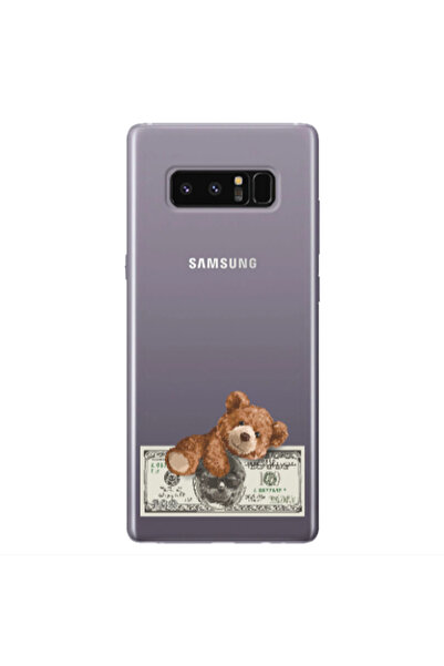 Other Samsung Note 8 Money Style Transparent Silicone TPU Θήκη