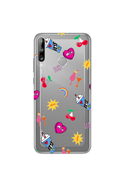 Other Huawei P40 Lite E glam time Transparent Silicone TPU Θήκη