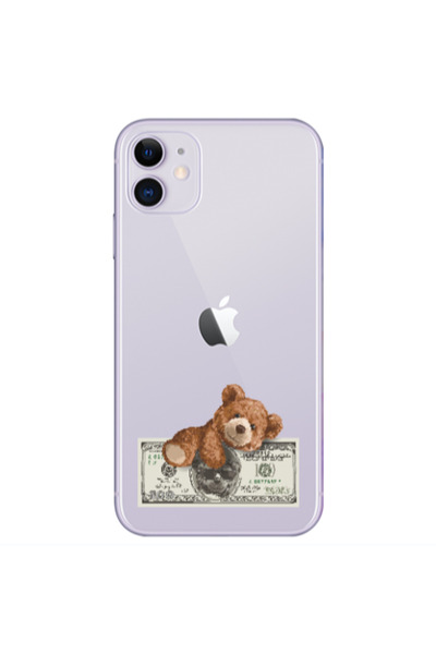 Other Apple iPhone 11 Money Style Transparent Silicone TPU Θήκη
