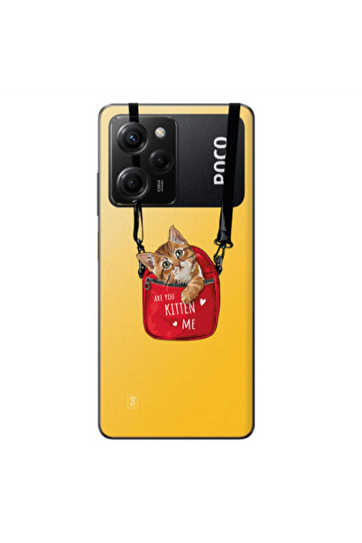 Other Xiaomi Poco X5 Pro Are you kitten Transparent Silicone TPU Θήκη