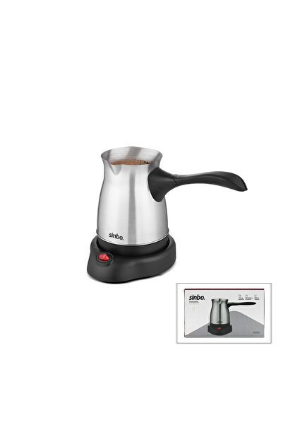 Marsilyan Steel Electric Coffee Maker Turkish Coffee Machine - 6Cups=500Ml 36...