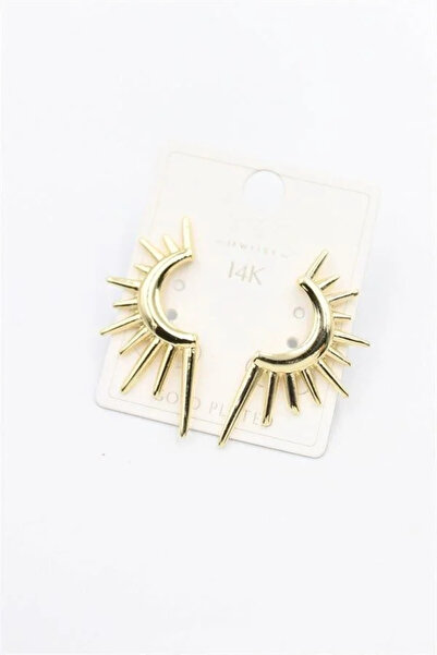 Marsilyan Nvdn- Ieg - Sun Earrings - Gold Iegrs-Nvdn1