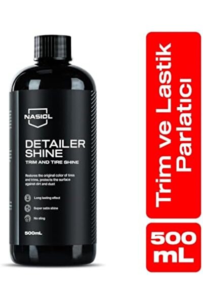 Terra Organik DetailerShine Araç ve Lastik Parlatıcı-500 mL-Araç Lastik,, Tampon Bakımı, Detailing,