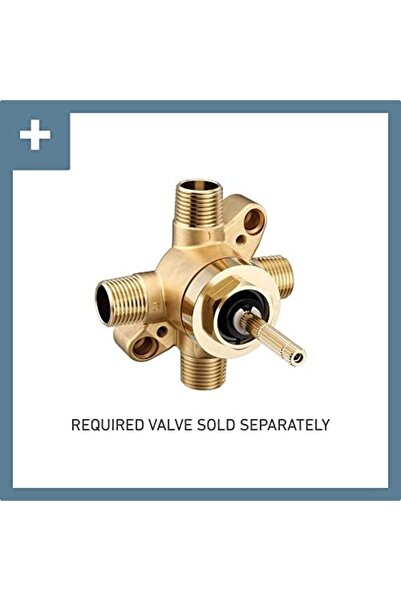 Yıldızan Terra Organik Ut4191Bn Hizala 1 Handle M-Core Transfer Valve Kit, Va...