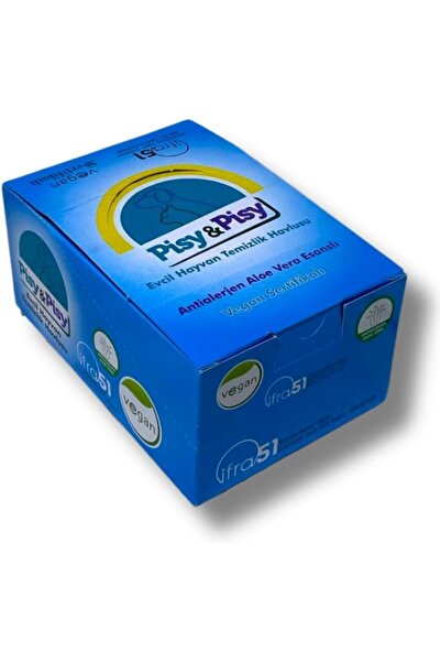 Yıldızan Terra Organik Pisy & Pisy Hypoallergenic Pet Cleaning Towel Terra Or...