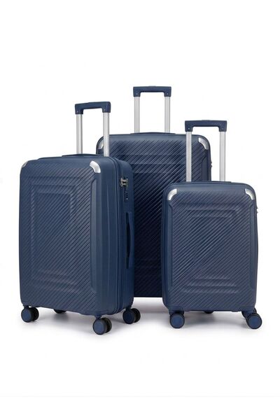 DAY BY DAY Travel Suitcase Fiber 3 Piece Set